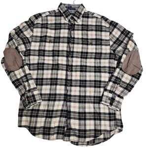 Pendleton Hawthorne flannel Macpherson dress Tartan mens button front shirt‎ Med